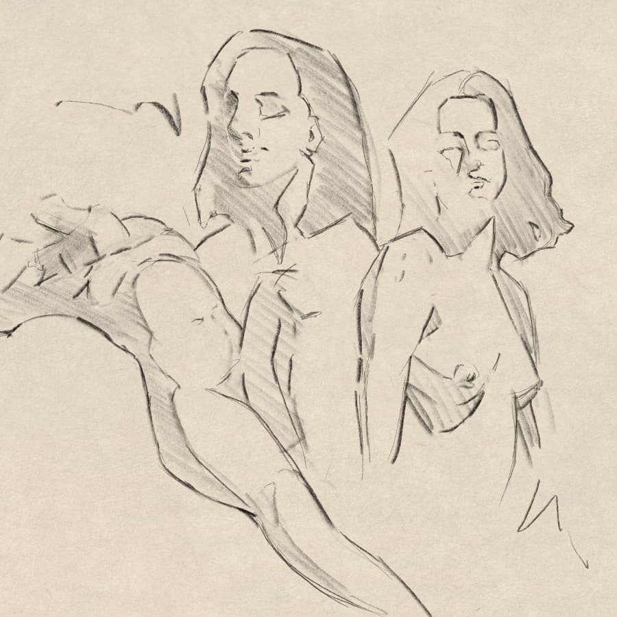 Mixed Pose Figure Drawing