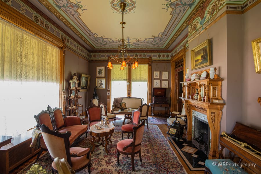 Victorian Parlor Sketching
