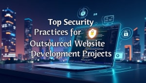 Top security practices for outsourced website development projects