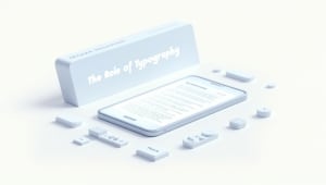 The role of typography in mobile first and responsive design