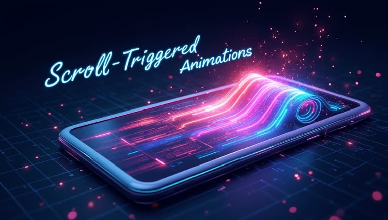 How scroll triggered animations are captivating users