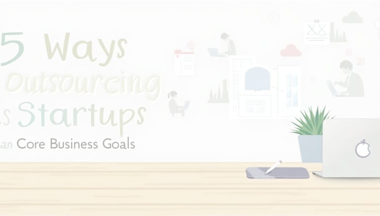 5 ways outsourcing helps startups focus on core business goals