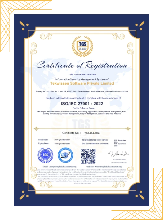 ISO Certification 2