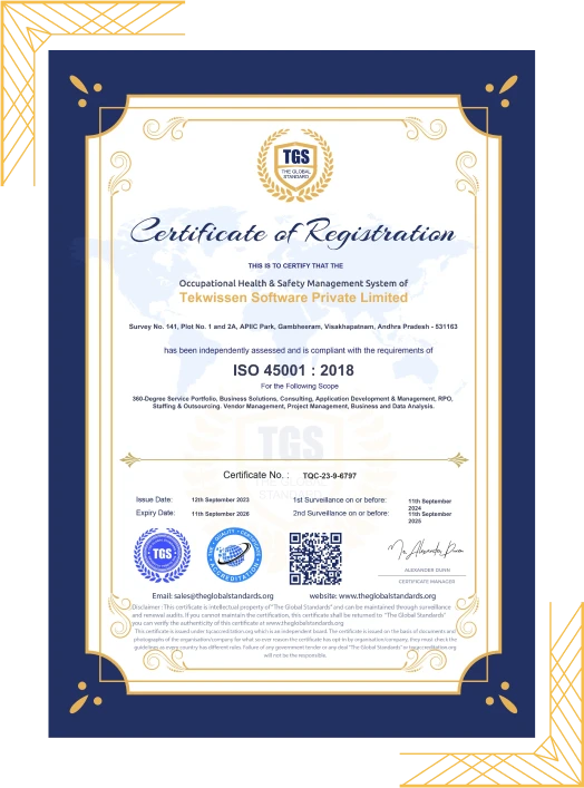 ISO Certification 1