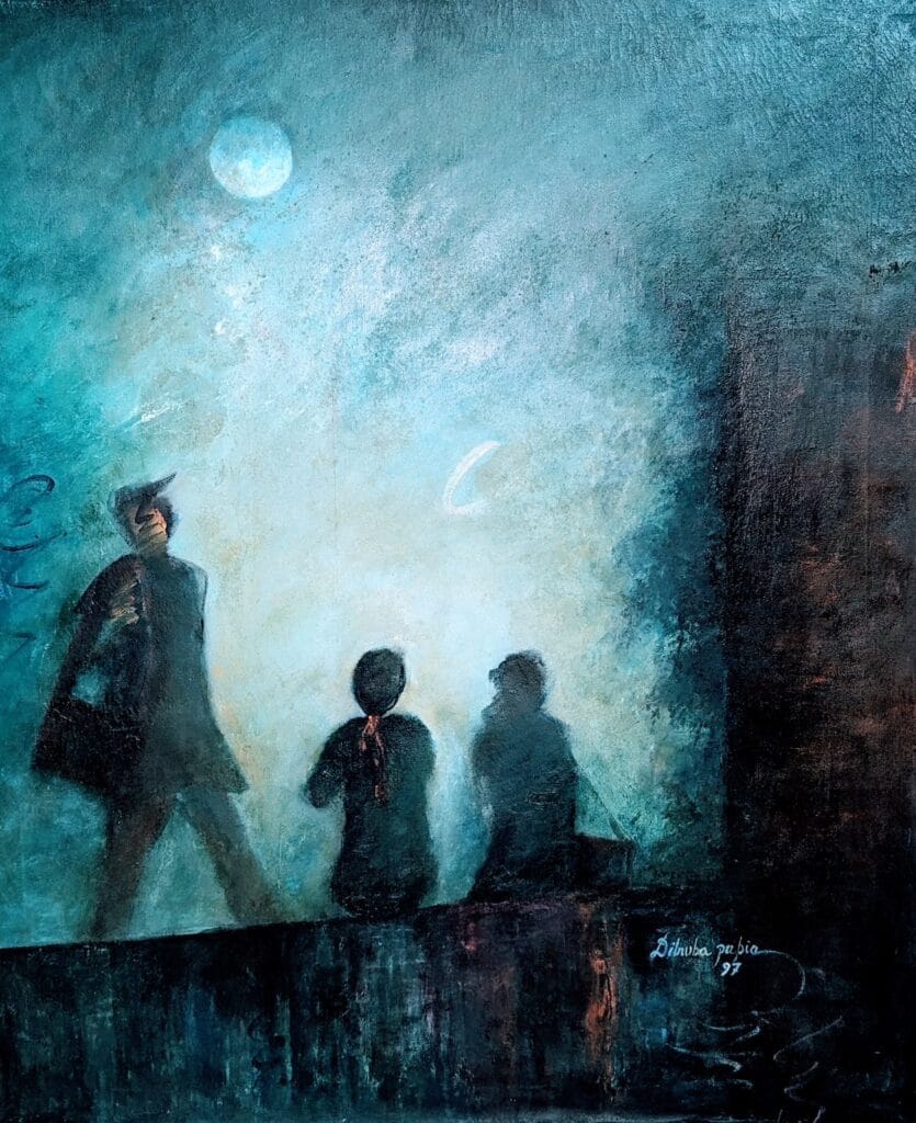 Artwork: সাঁজ by Artist: Dilruba Papia