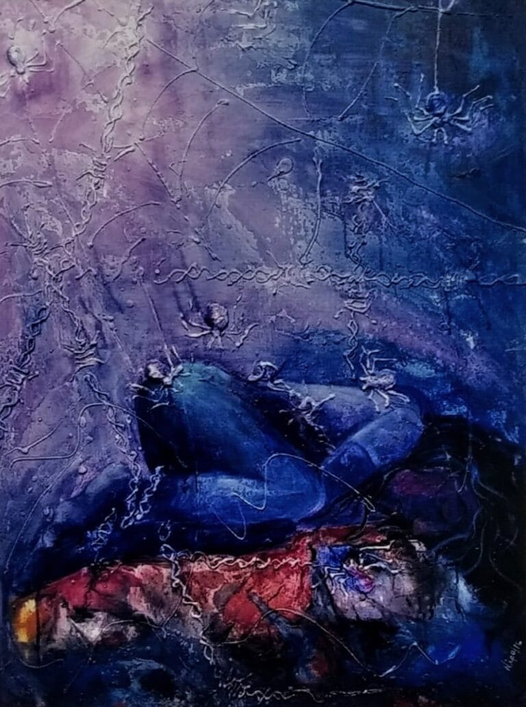 Artwork: অবচূর্ণিত by Artist: Nipa Gomes
