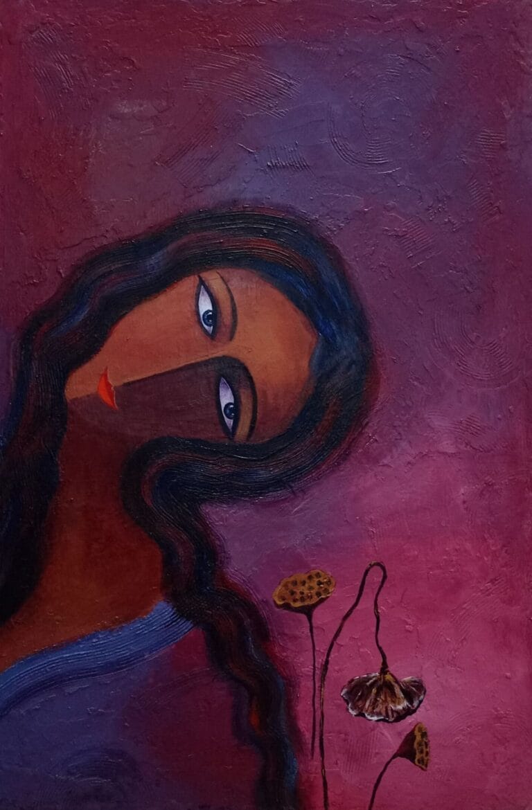 Artwork: বিবর্ণ by Artist: Nipa Gomes
