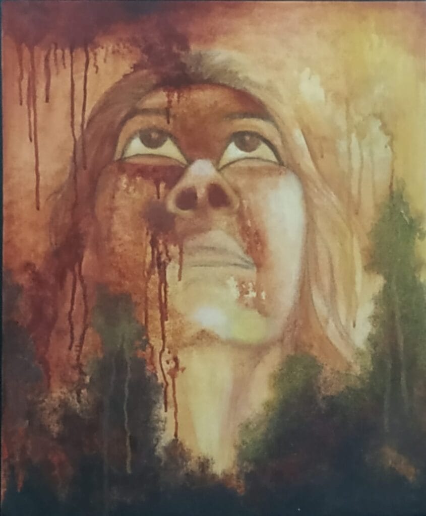 Artwork: Self-realization 2 by Artist: Shibani Karmakar Shilu
