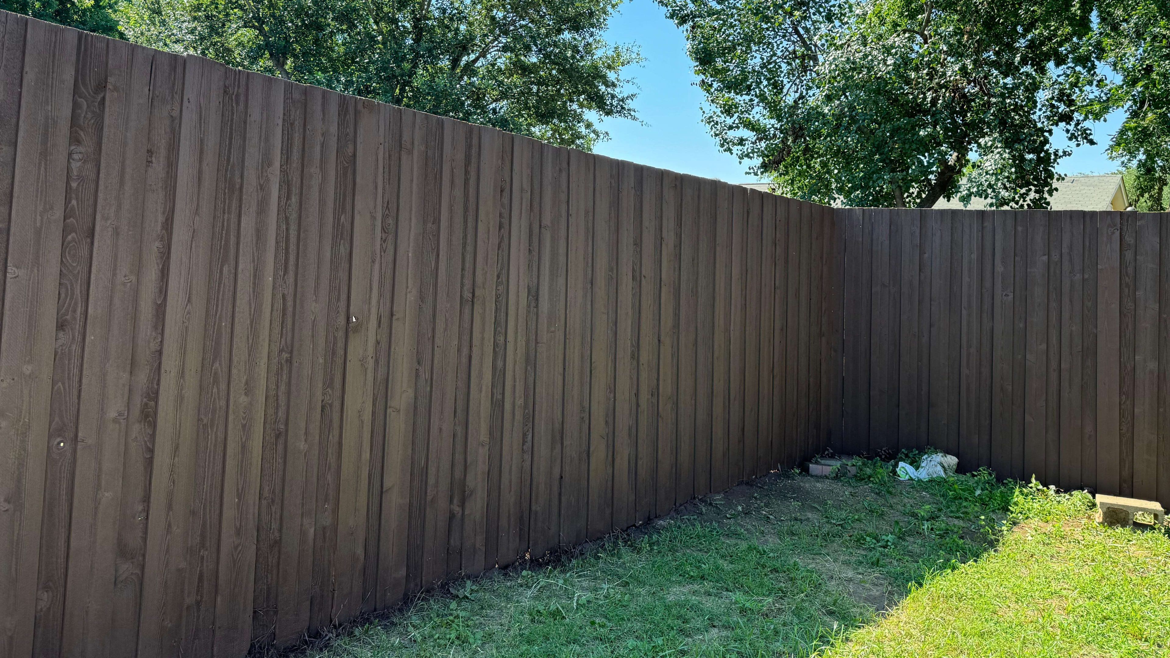 Fence Staining & Restoration