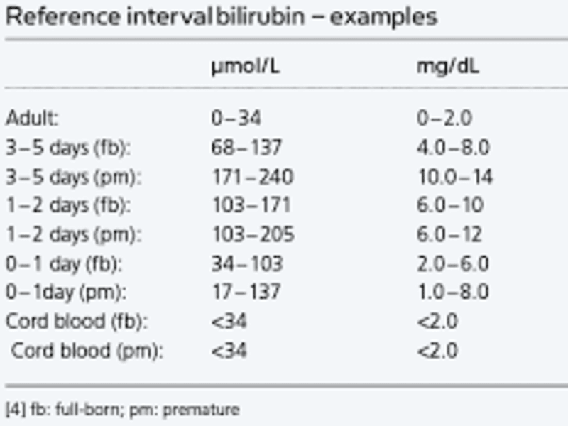 Bilirubin Normal Value: Range, Test & Meaning