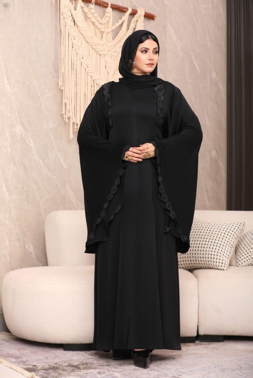 Silk Abaya - Thumbnail 2