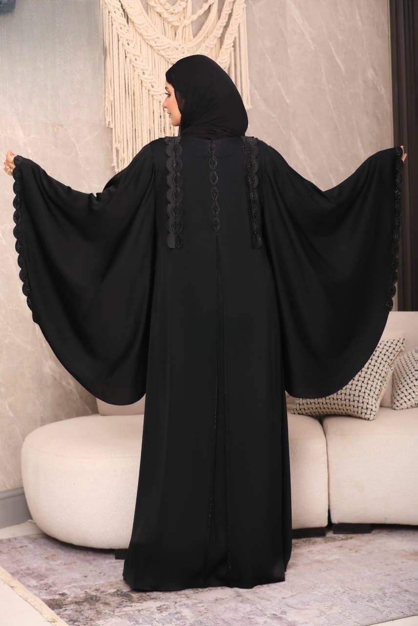 Silk Abaya - Thumbnail 5