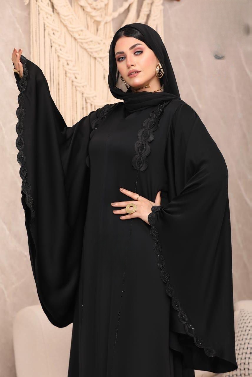 Silk Abaya - Thumbnail 3