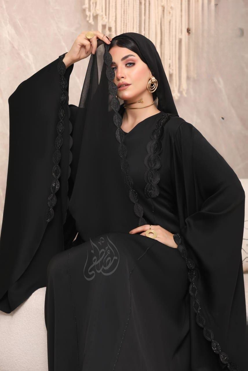 Silk Abaya - Thumbnail 4
