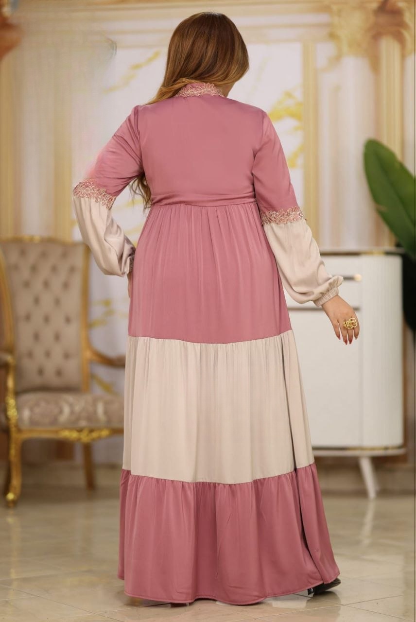 Elegant Silk Dress - View 2