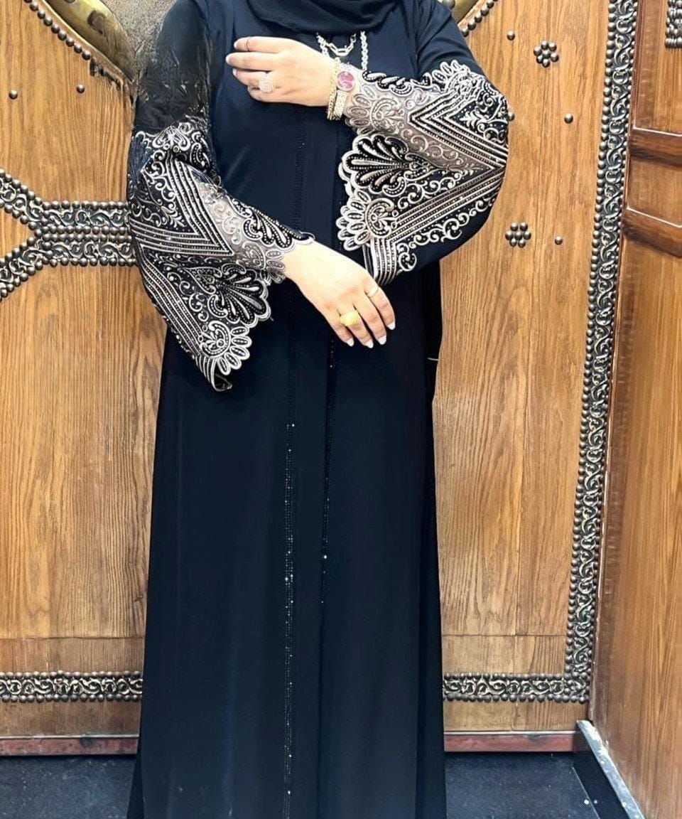 Silk Abaya - View 4