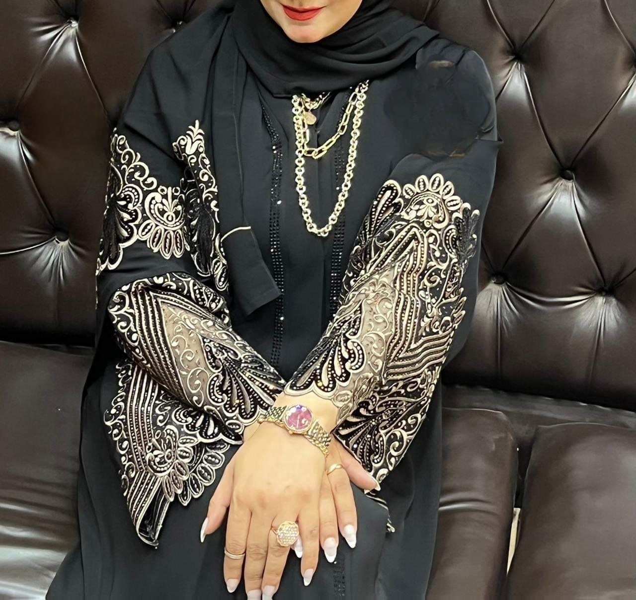Silk Abaya - View 3