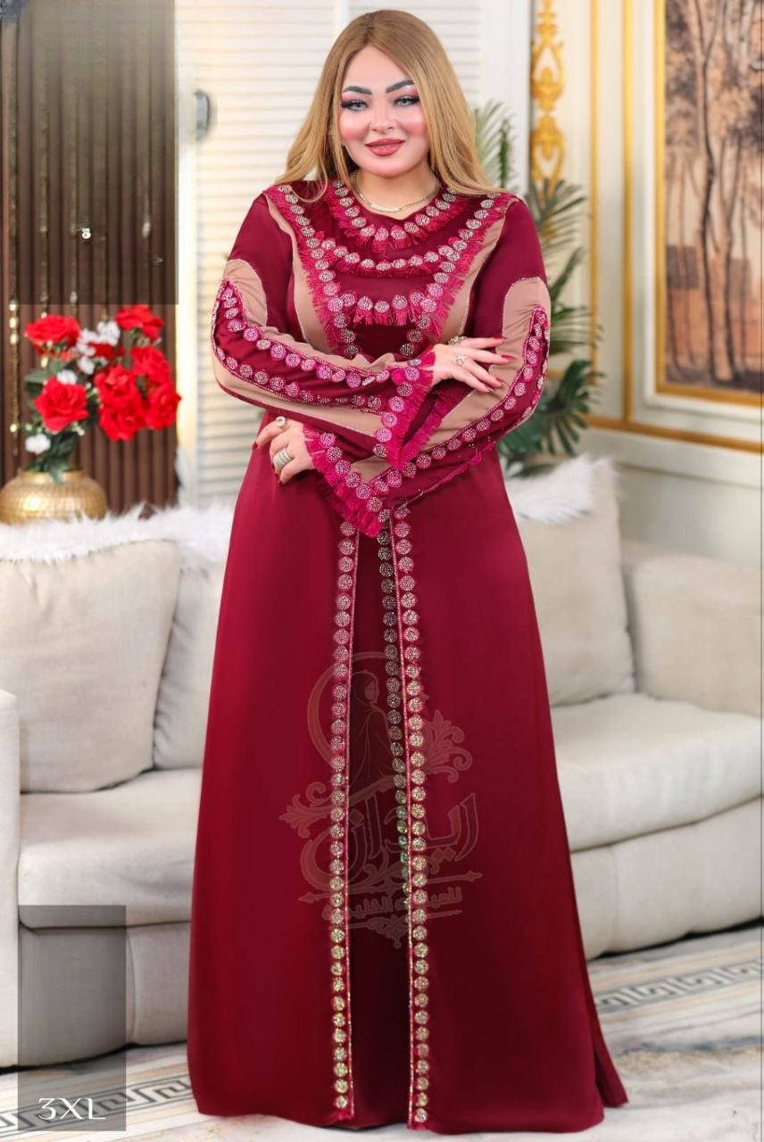 Elegant Silk Abaya - Thumbnail 2