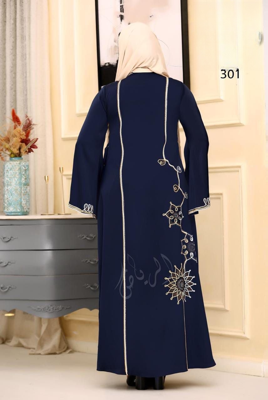 Silk Abaya - Thumbnail 2