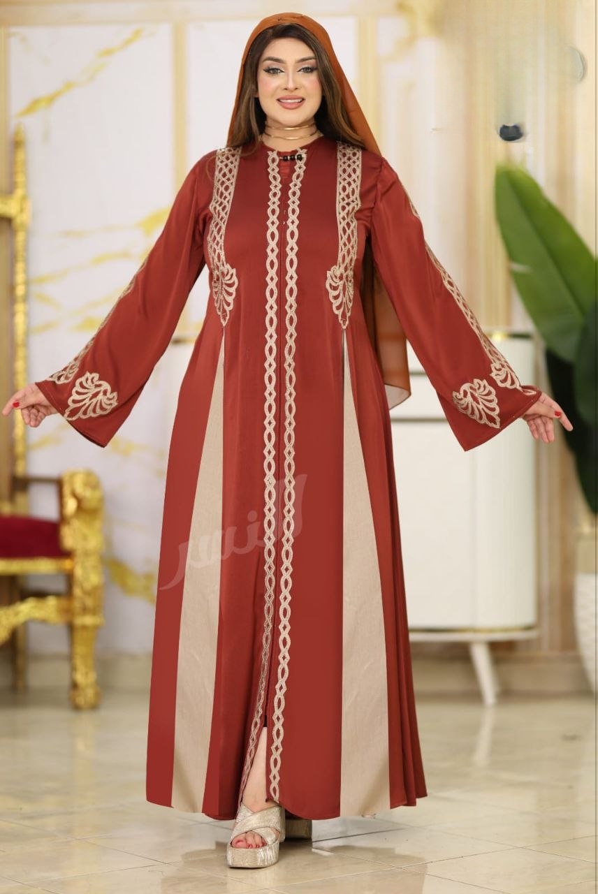 Silk Abaya - Thumbnail 2