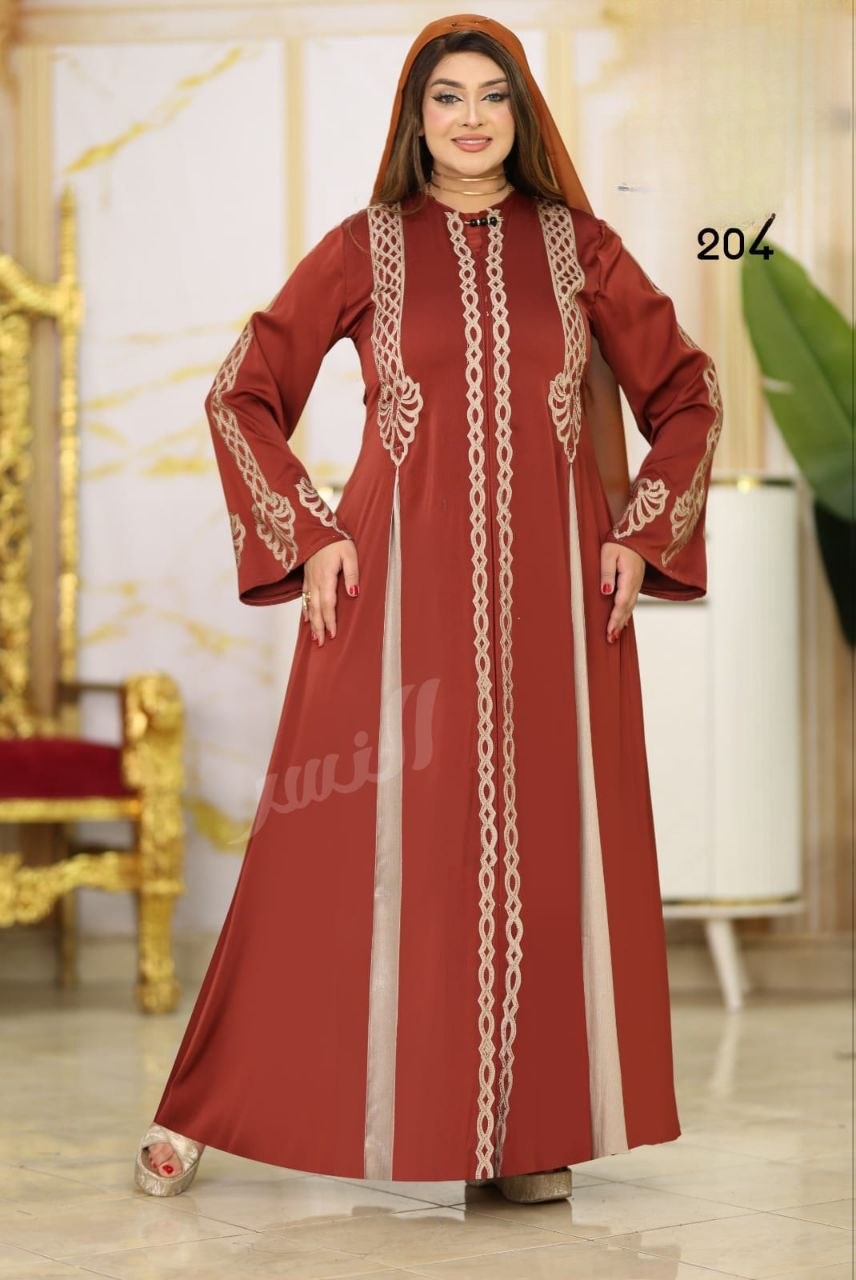 Silk Abaya - Thumbnail 3