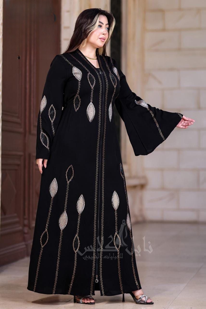 Silk Abaya - Thumbnail 2