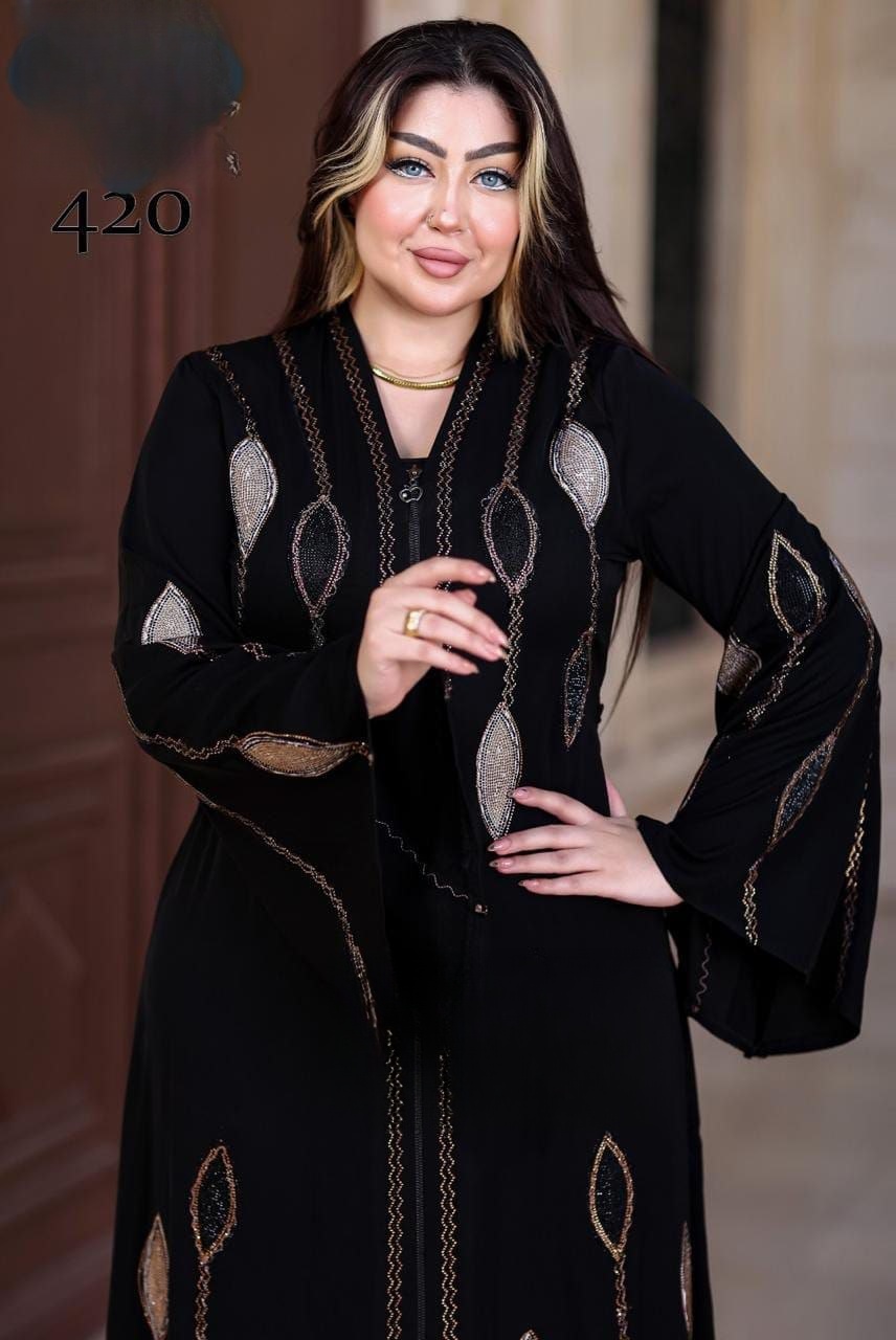 Silk Abaya - Thumbnail 4
