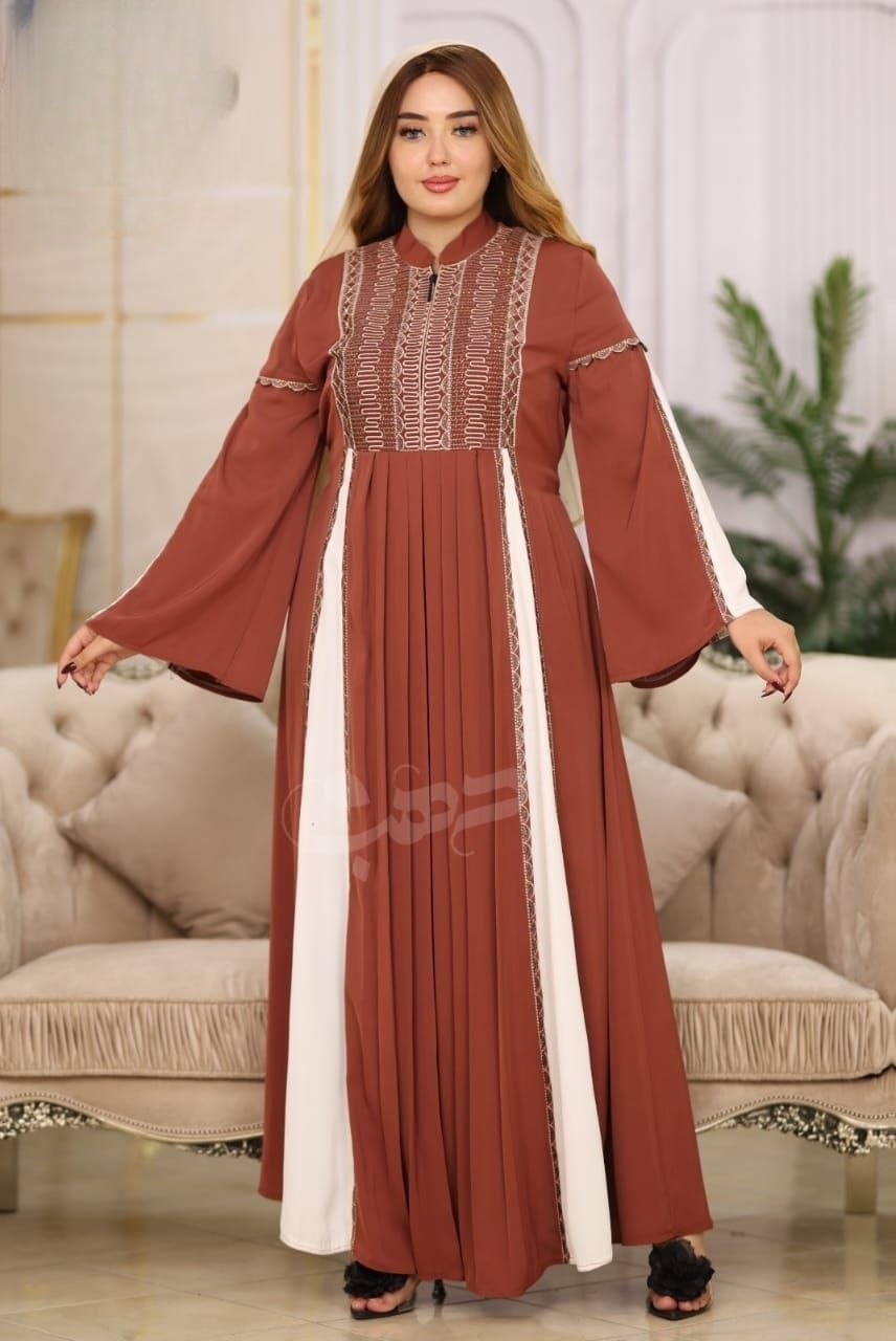 Elegant Silk Abaya