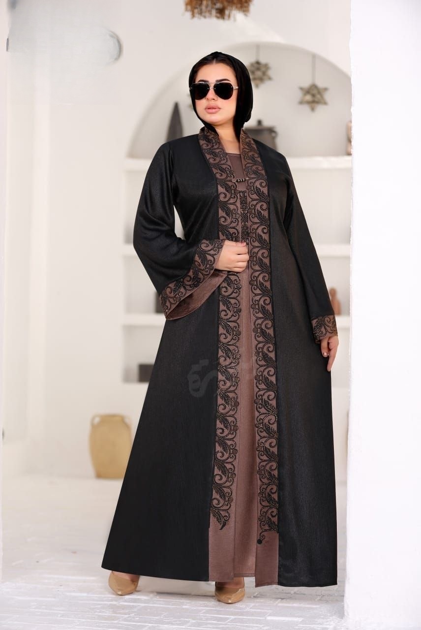 Silk Abaya - Thumbnail 3