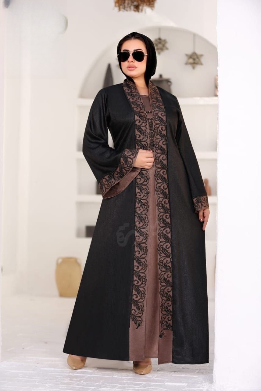 Silk Abaya - Thumbnail 2