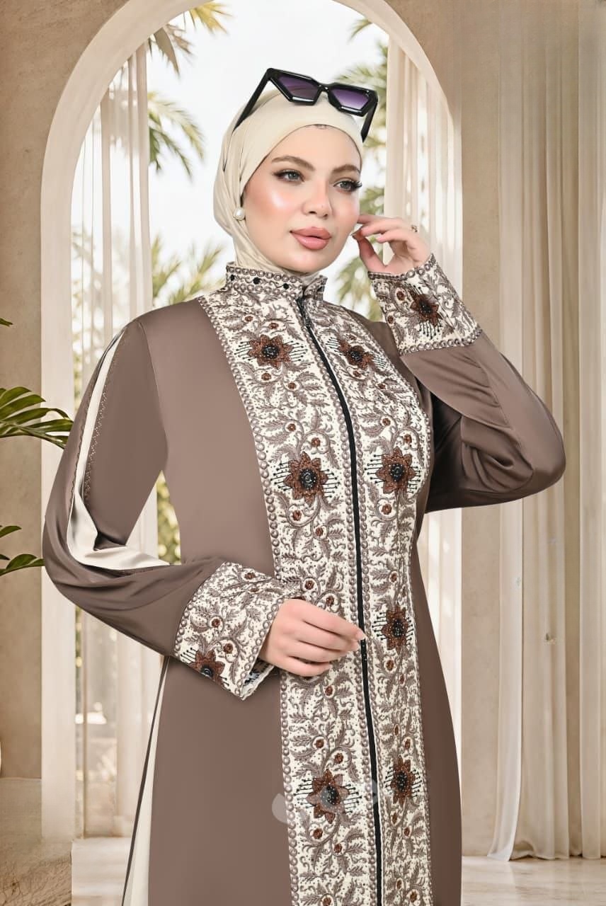 Silk Abaya - Thumbnail 2