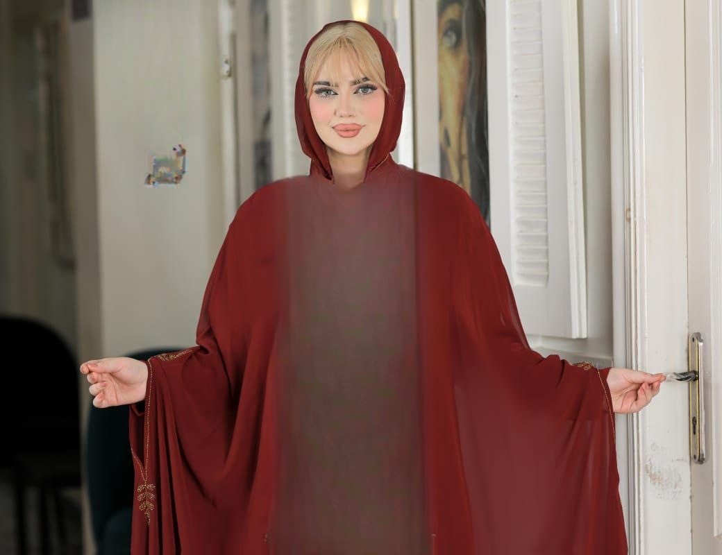 Silk Abaya - Thumbnail 2