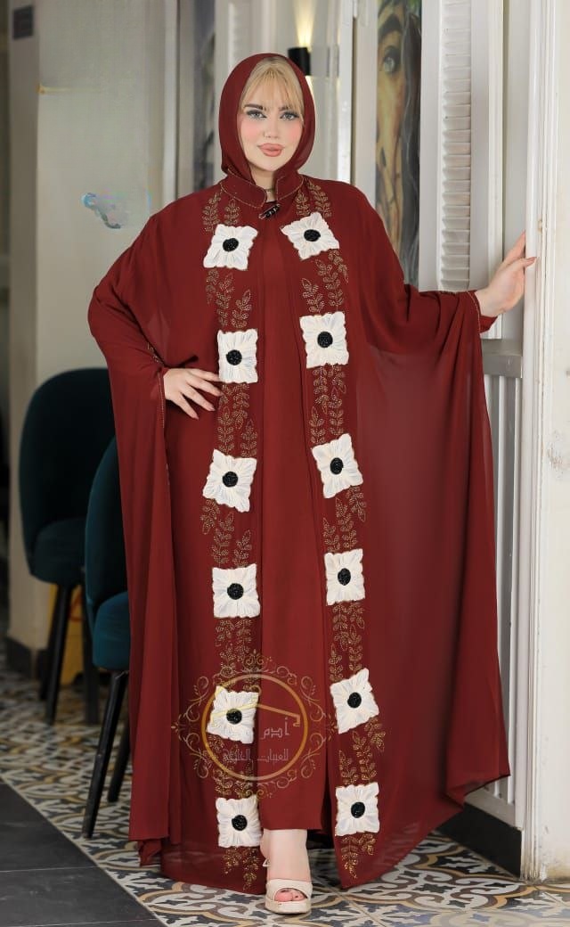 Silk Abaya - Thumbnail 3
