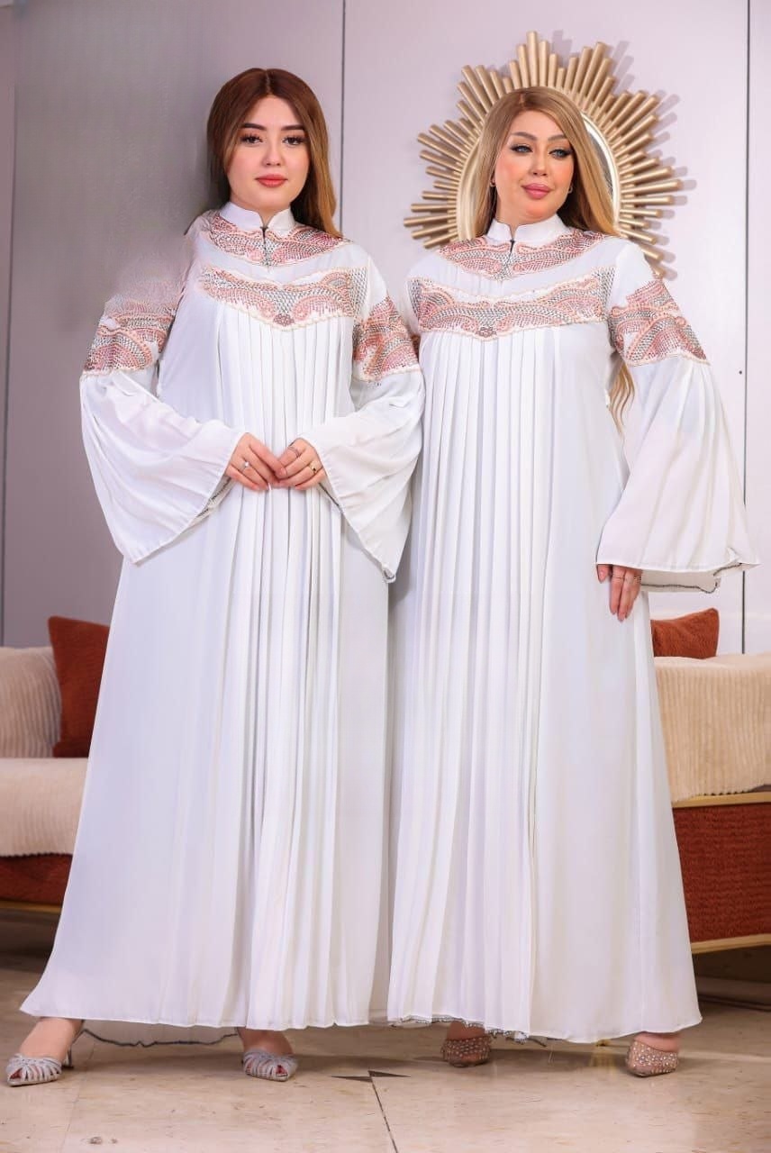 Silk Abaya - Thumbnail 2