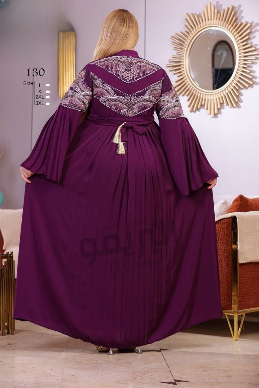 Silk Abaya - Thumbnail 4