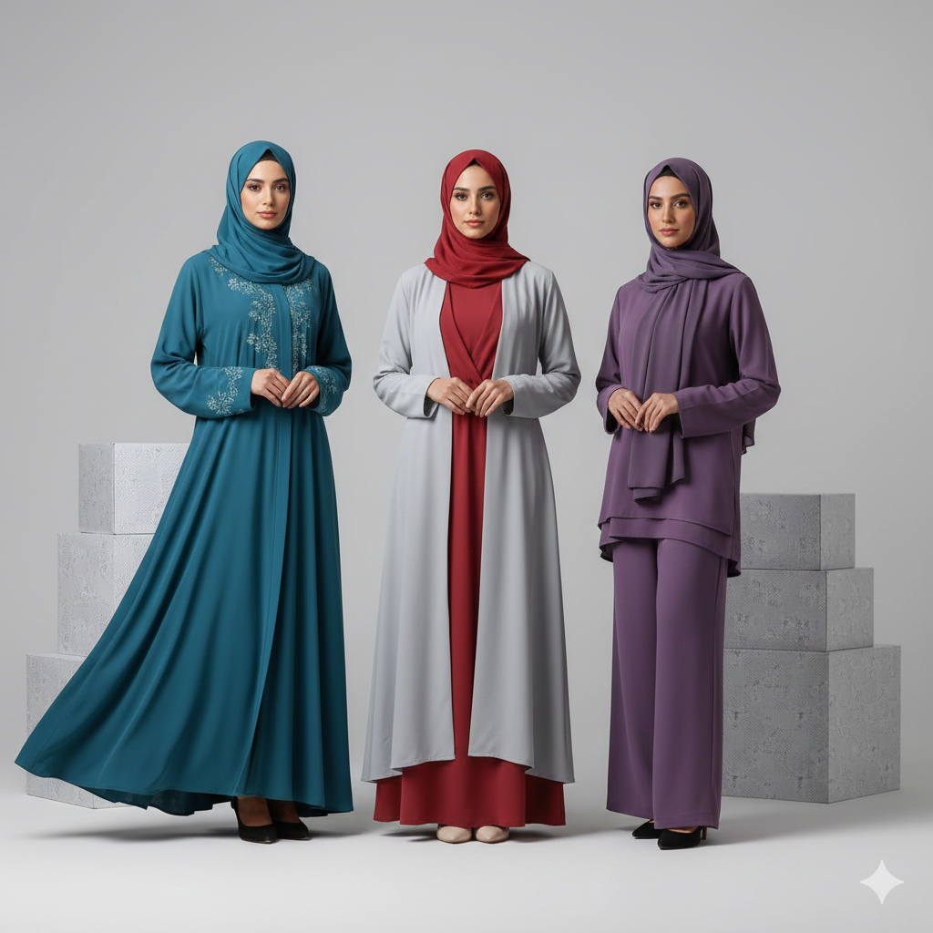 Silk Abaya - Thumbnail 6