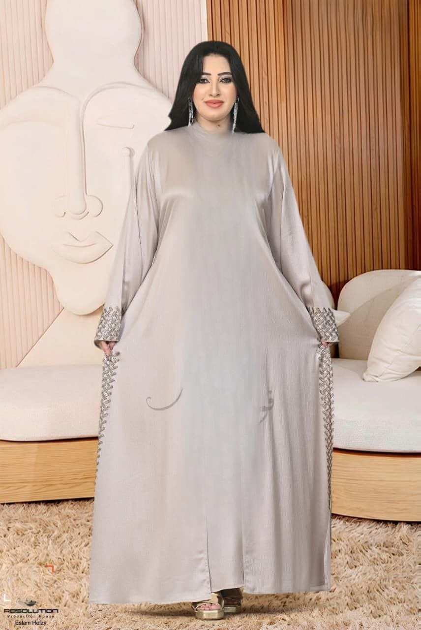 Elegant Silk Dress - Thumbnail 2