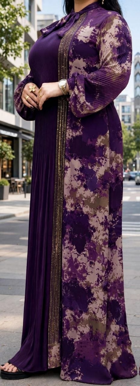 Elegant Silk Dress - View 3