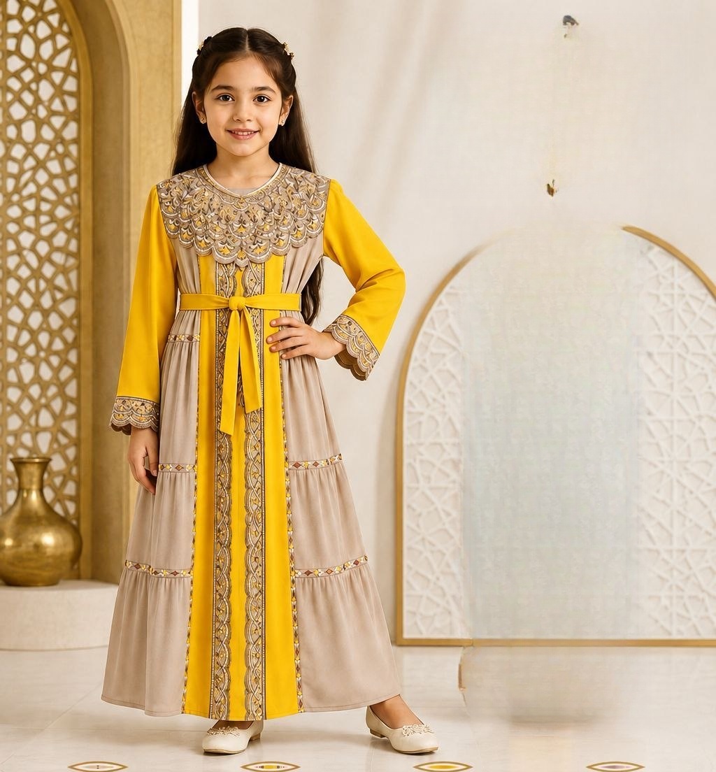 Silk Abaya - Thumbnail 2
