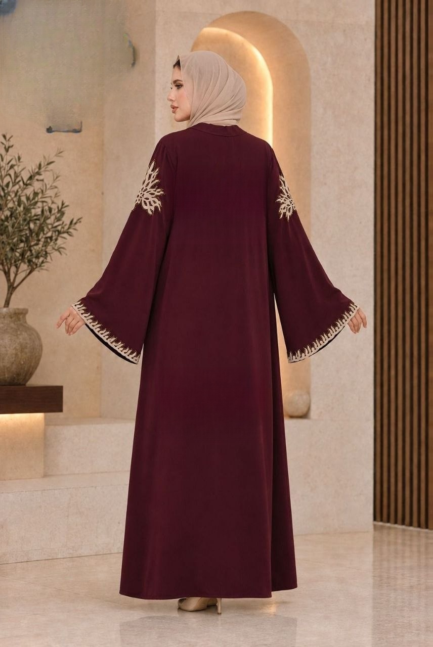 Elegant Silk Dress - Thumbnail 4