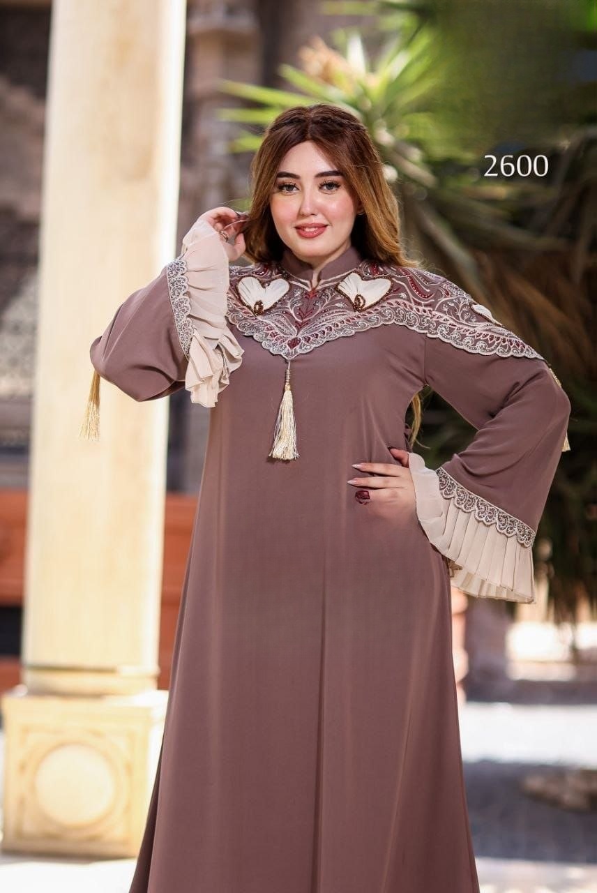 Silk Material Dress - Thumbnail 3