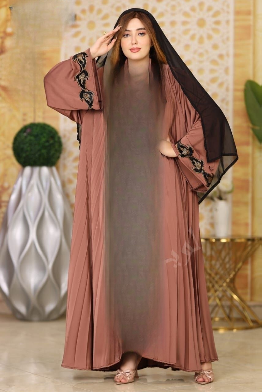 Silk Material Dress - Thumbnail 4