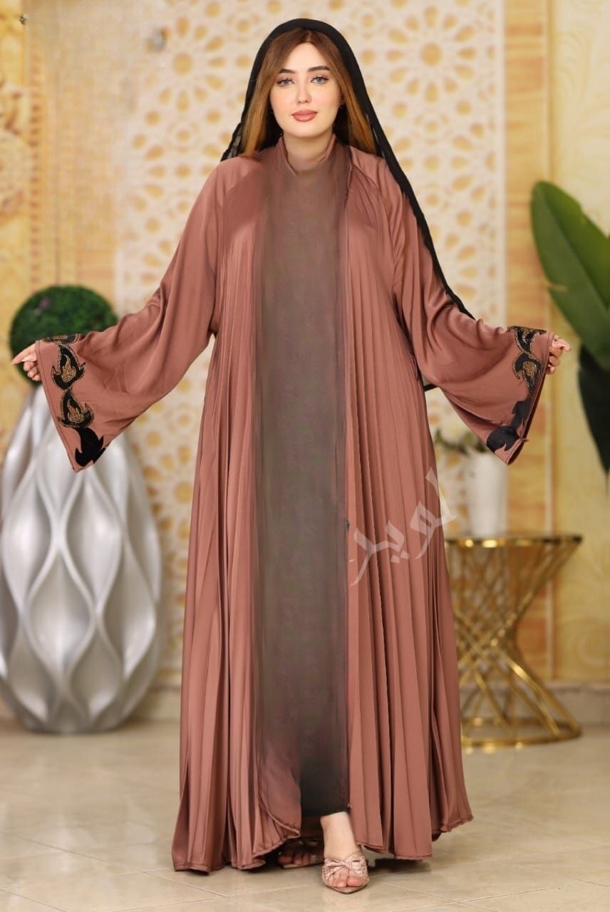 Silk Material Dress - Thumbnail 2