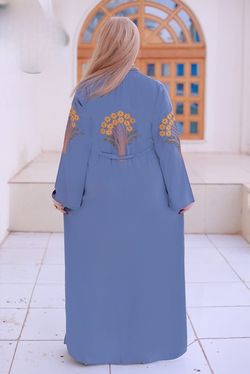 Elegant Silk Dress - Thumbnail 4