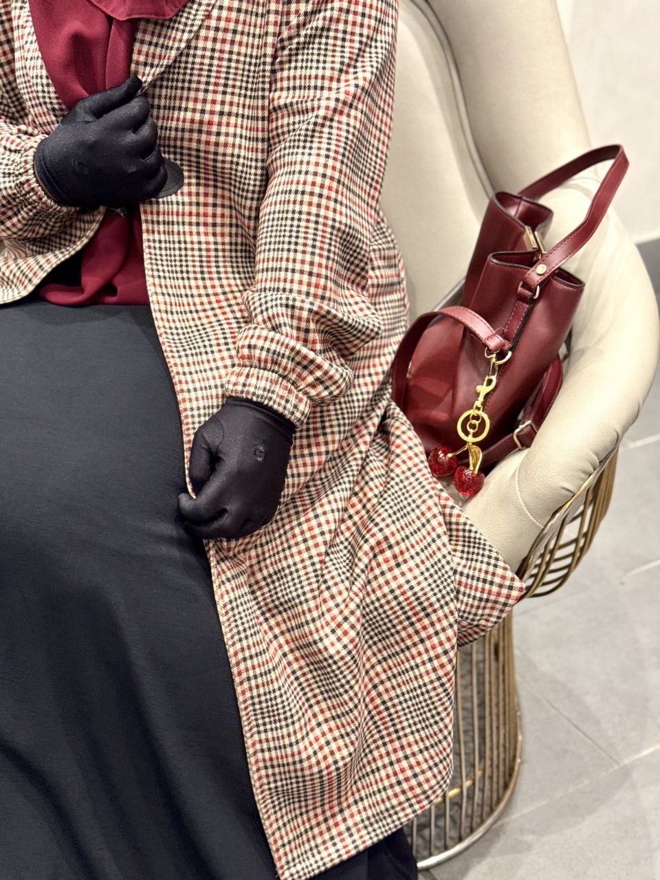 Winter Plaid Women's Set