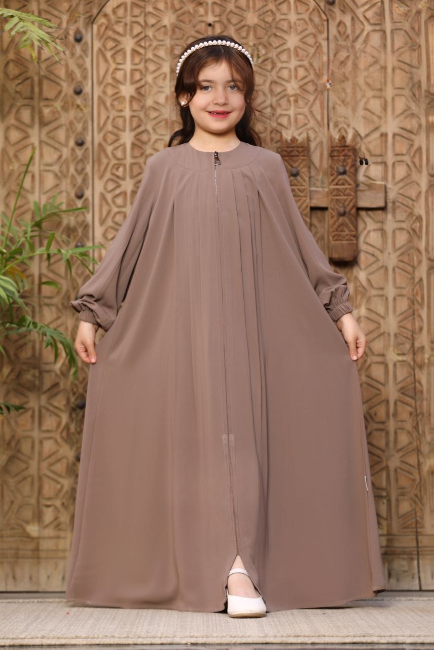 Talia Girls' Abaya - Thumbnail 5