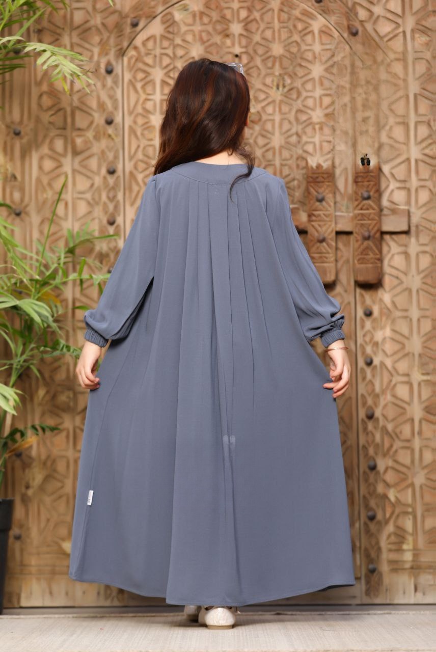 Talia Girls' Abaya - Thumbnail 2