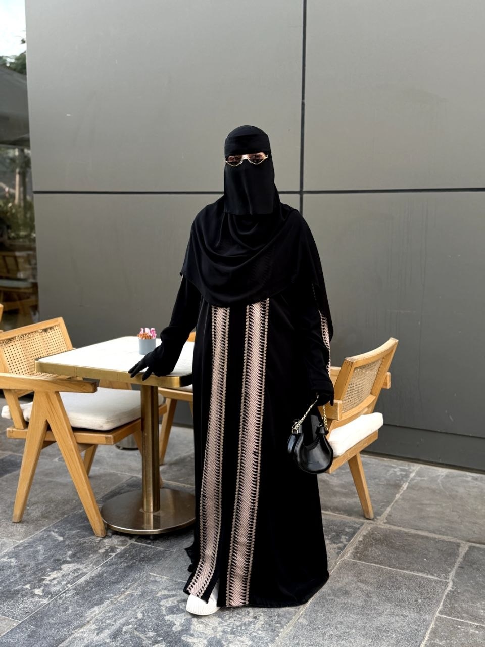 Muthoba 0500 Luxury Abaya - Thumbnail 5