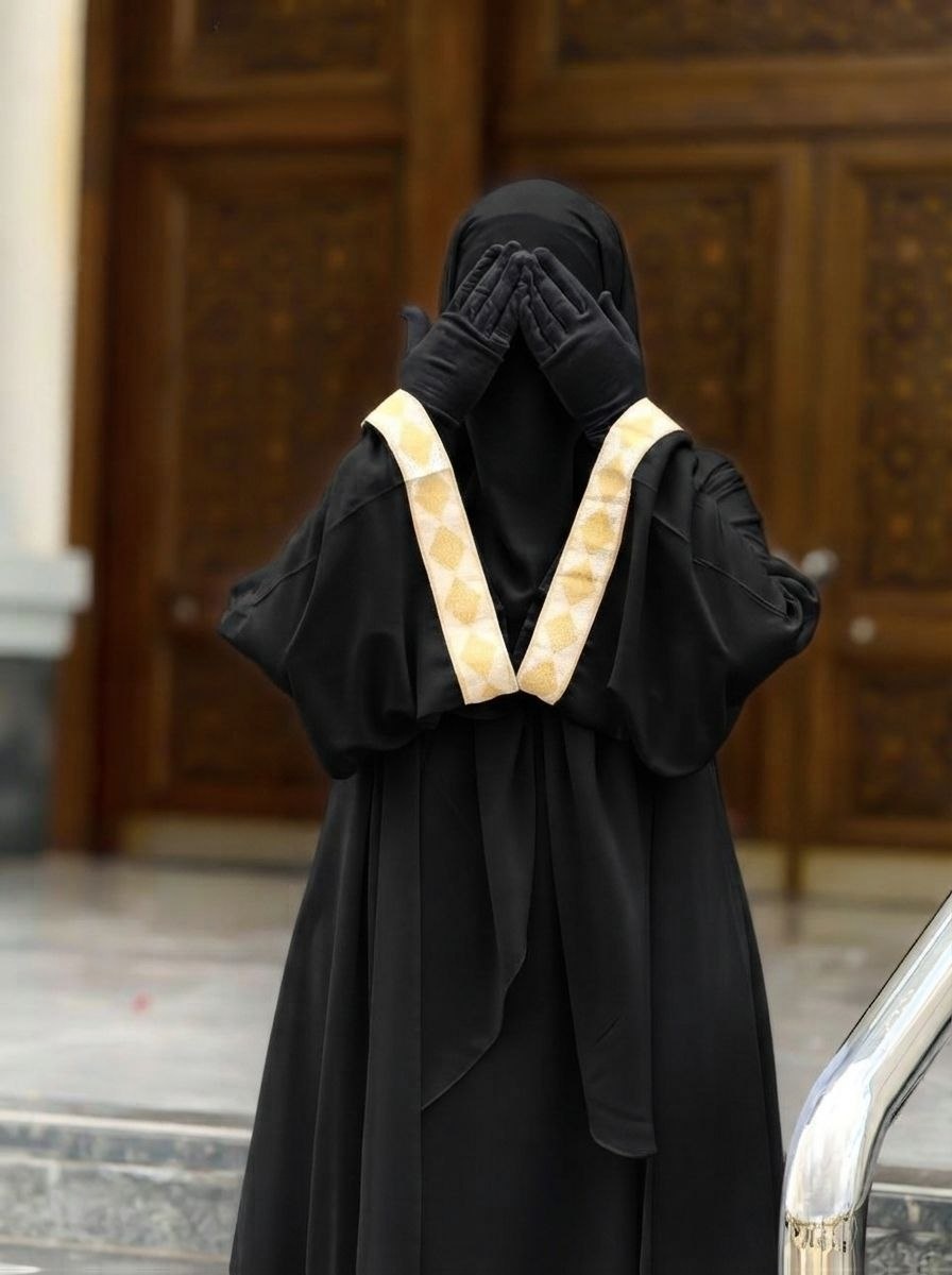 Khair Fatima Two-Piece Abaya Set