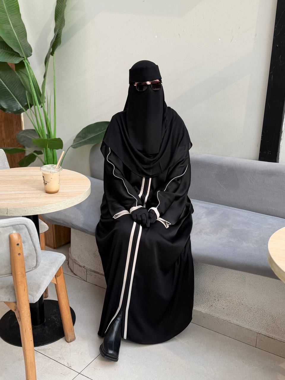Black TikTok Abaya